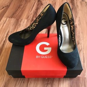 Black GUESS Heels